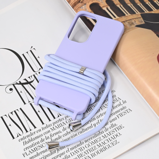 Maska(futrola) Crossbody za Samsung S931B Galaxy S25 ljubicasta
