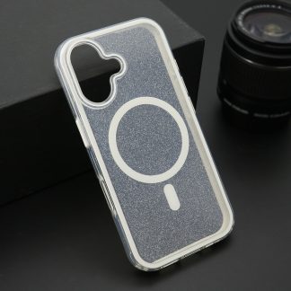 Futrola CRYSTAL MagSafe za iPhone 16 (6.1) bela