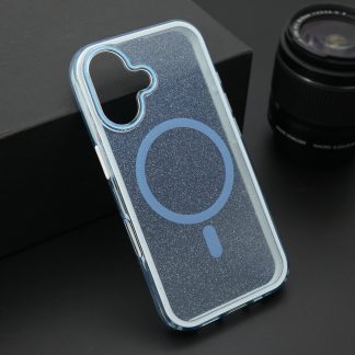 Futrola CRYSTAL MagSafe za iPhone 16 (6.1) plava