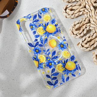 Maska(futrola) Print Magsafe za Samsung S911B Galaxy S23 Mediteran Lemon