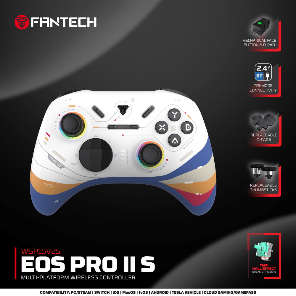 Joypad wireless Fantech WGP15 EOS PRO multiplatform RGB beli