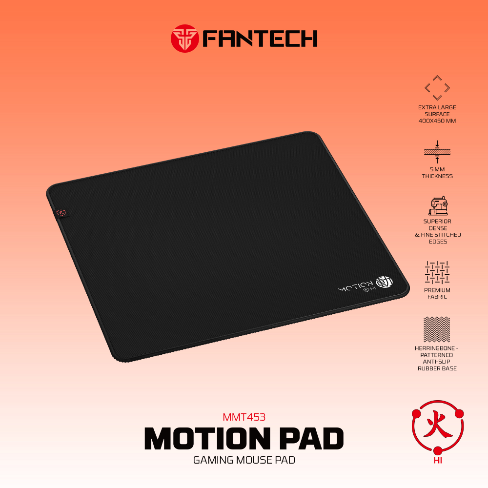 Podloga za mis Fantech Motion pad MMT453 HI crna - Mob-Shop