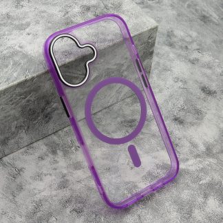 Maska COLOR RING MagSafe za iPhone 17 (6.3) ljubicasta