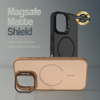 Maska(futrola) Magsafe Matte Shield za iPhone 17 Pro 6.3 siva