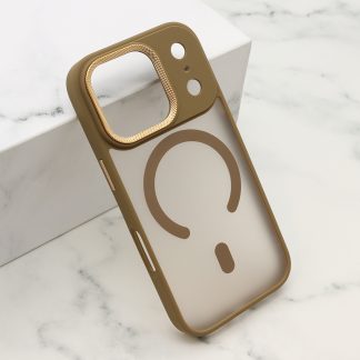 Futrola SILKY MagSafe II za iPhone 17 Pro (6.3) braon