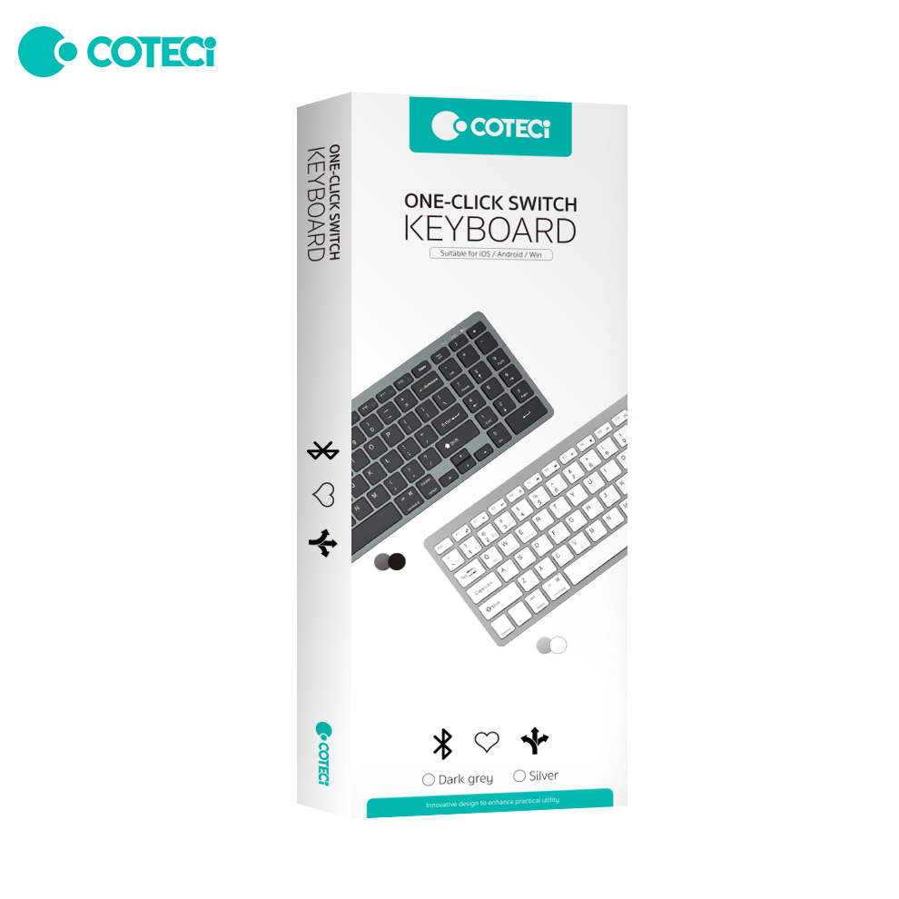 Tastatura Coteci 84007 siva - Mob-Shop