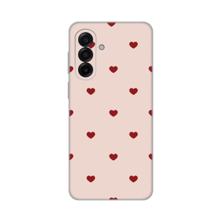 Maska Silikonska Print za Samsung A175F Galaxy A17 Beige Hearts