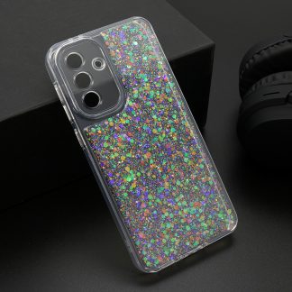 Maska CRYSTAL GLOW za Samsung A566B Galaxy A56 5G srebrna