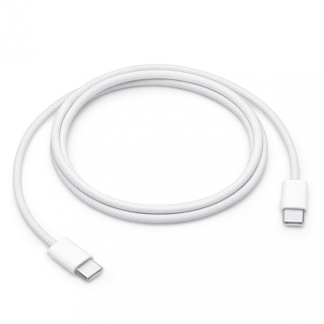 Data kabl L za iPhone 15-17 60W Type C na Type C beli 1m