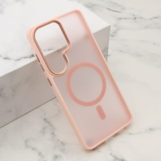 Maska SILKY MAGSAFE II za Samsung S948B Galaxy S26 Ultra 5G roze