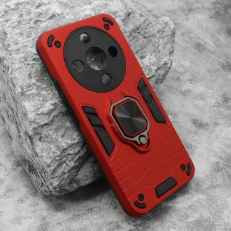 Maska Square ring za Honor X9D/Magic 8 lite crvena