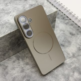 Maska COLOR METAL MagSafe za Samsung S941B Galaxy S26 5G srebrna