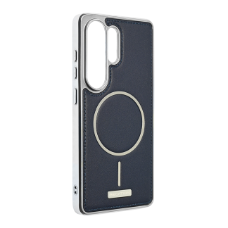 Maska Magsafe Urban Leather za Samsung S948B Galaxy S26 Ultra tamno plava