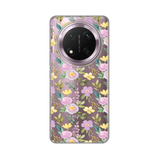 Maska Silikonska Print Skin za Honor Magic 7 Lite Soft Flowers