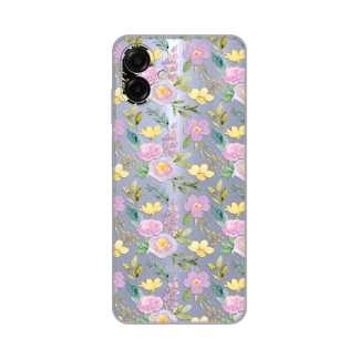 Maska Silikonska Print Skin za Samsung A075F Galaxy A07 Soft Flowers