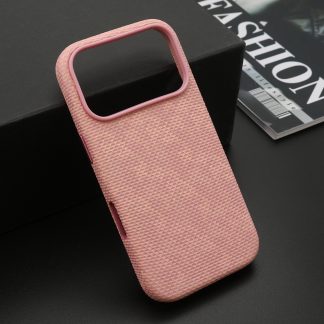 Maska WOVEN TOUCH MagSafe za iPhone 17 Pro (6.3) roze
