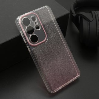 Maska OMBRE GLITTER za Samsung S948B Galaxy S26 Ultra 5G roze